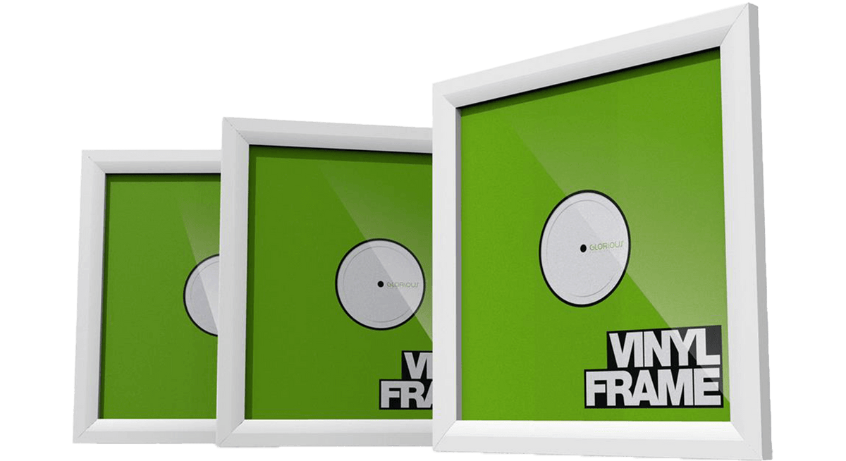 Vinyl - Glorious : Vinyl Display Frame Set - The Record Hub
