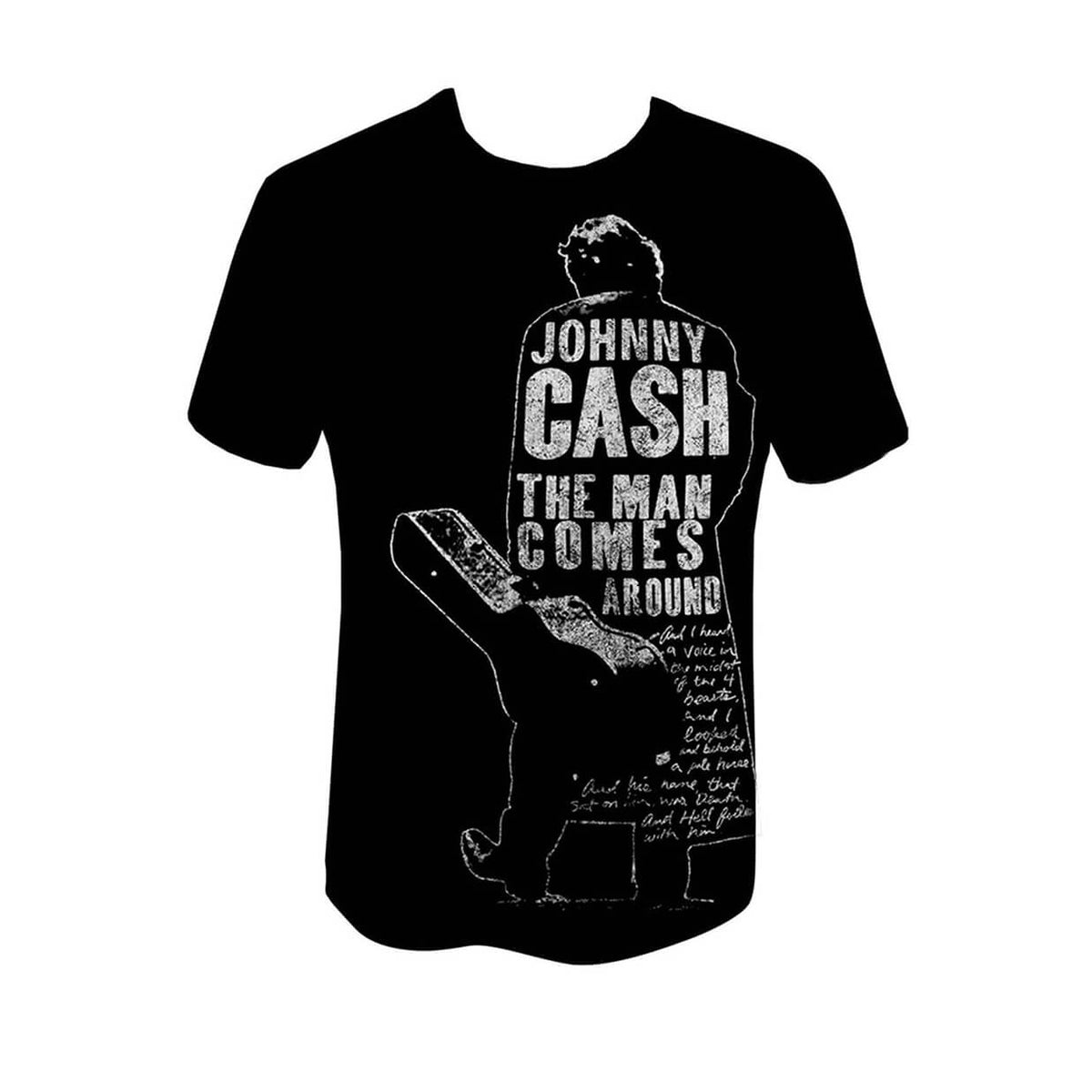 Vinyl - Johnny Cash : Man Comes Around - T-Shirt - The Record Hub