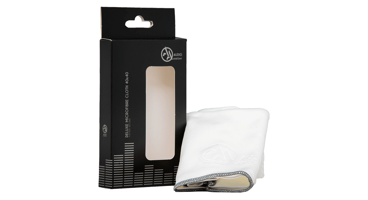 Vinyl - Audio Anatomy : Deluxe Microfibre Cloth 40 X 40 For Vinyl Records - Audio Anatomy - The Record Hub
