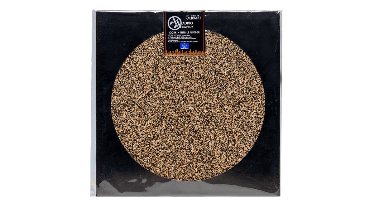 Vinyl - Audio Anatomy: Slipmat Cork/Nitrile - Diameter: 295 Mm - Thikness: 1,5Mm - The Record Hub