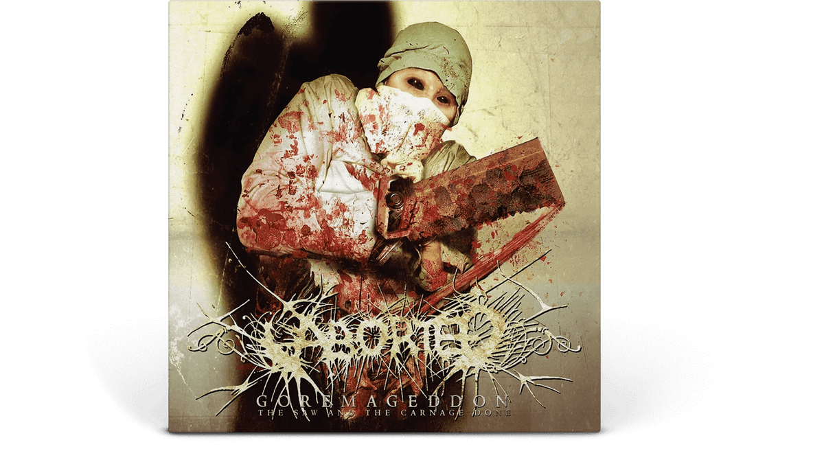 Vinyl - Aborted : Goremageddon - The Saw &amp; The Carnage Done (Ltd Transparent Red Vinyl) - The Record Hub