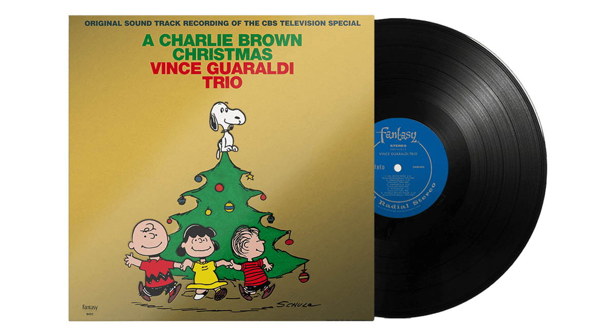 Vinyl - Vince Guaraldi Trio : A Charlie Brown Christmas (Ltd Gold Foil Jacket) - The Record Hub