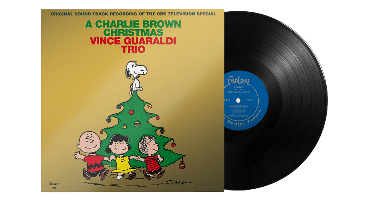 Vinyl - Vince Guaraldi Trio : A Charlie Brown Christmas (Ltd Gold Foil Jacket) - The Record Hub