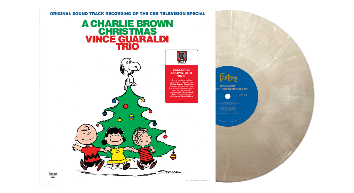 Vinyl - Vince Guaraldi Trio : A Charlie Brown Christmas (Ltd Snowball LP) - The Record Hub