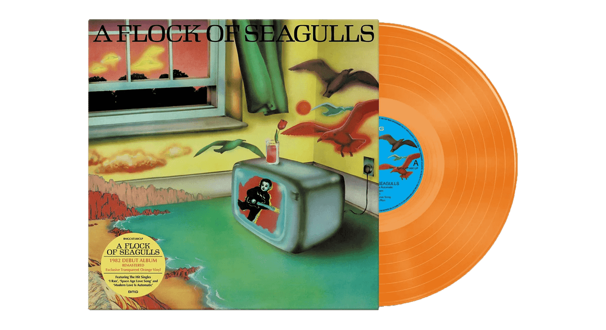 Vinyl - A Flock of Seagulls : A Flock of Seagulls (Orange Vinyl) - The Record Hub
