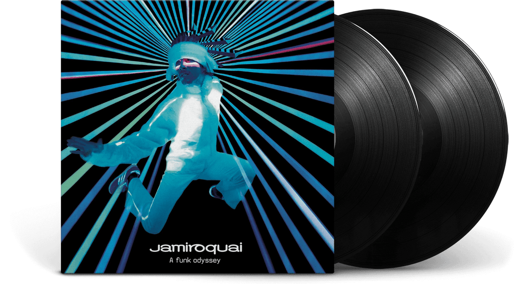 Jamiroquai　A funk odyssey　LP盤　アナログ盤 jamiroquai-a-funk-odyssey-ex-