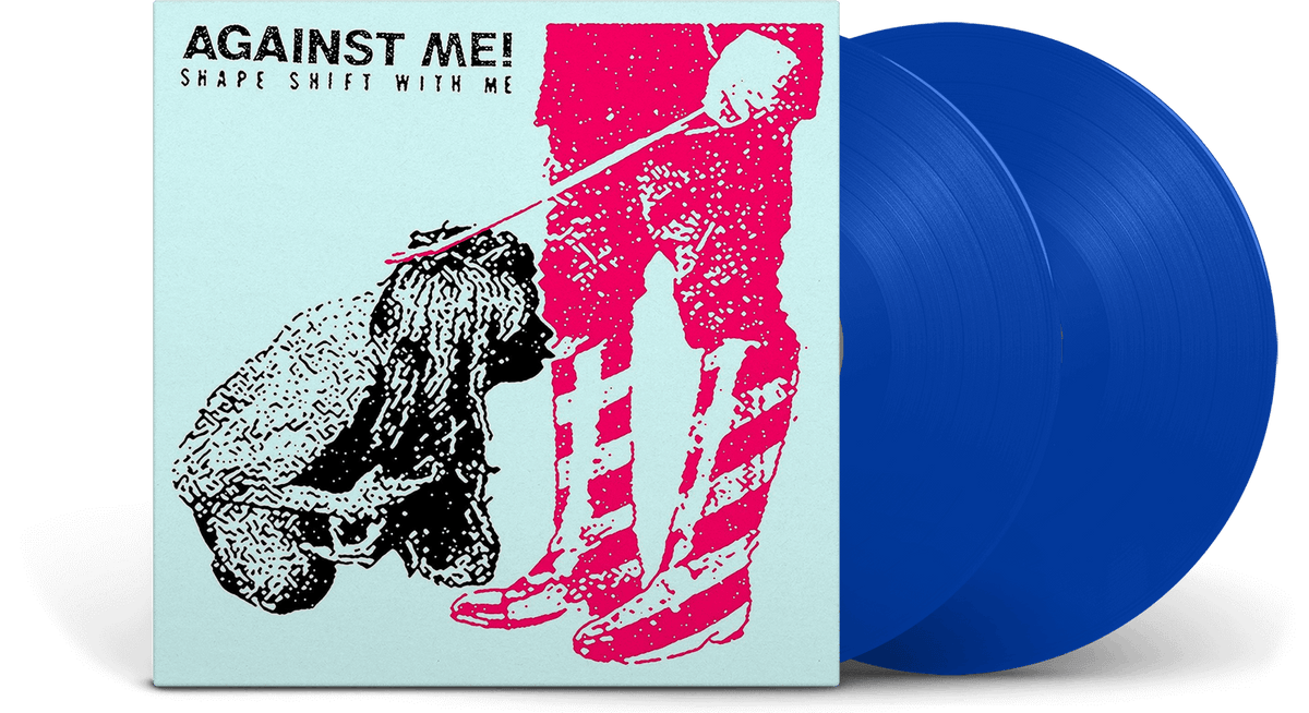 Vinyl - AGAINST ME! : SHAPE SHIFT WITH ME (Ltd Blue Vinyl ) - The Record Hub