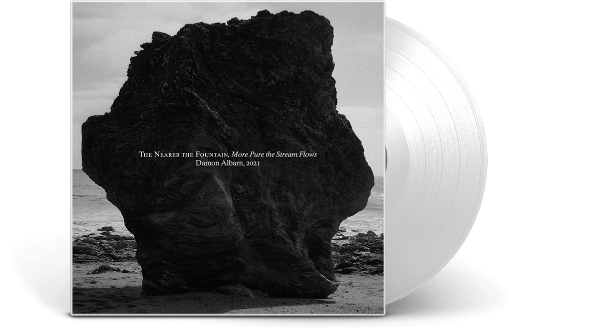 Vinyl - Damon Albarn : The Nearer The Fountain, More Pure The Stream Flows (Ltd White Vinyl) - The Record Hub