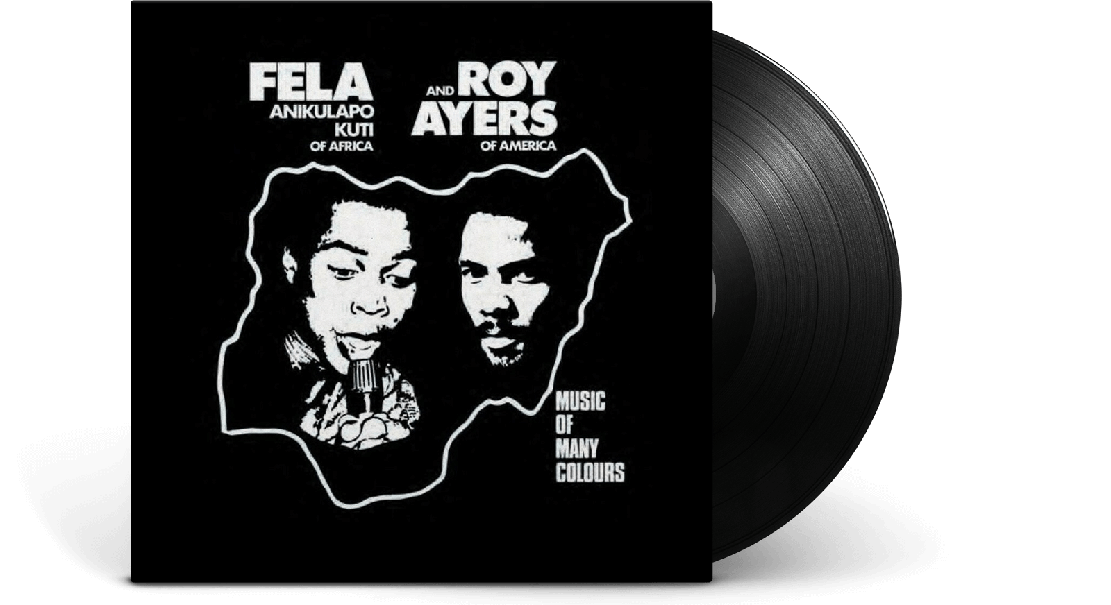 Vinyl - Fela Kuti & Roy Ayers : Music of Many Colours - The Record Hub