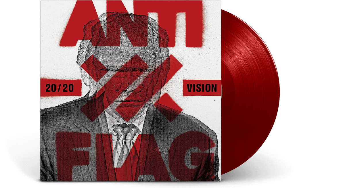 Vinyl - Anti Flag : 20/20 Vision (Red Vinyl) - The Record Hub