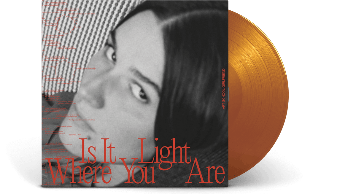 Vinyl - Art School Girlfriend : Is It Light Where You Are (Ltd Orange Vinyl) - The Record Hub