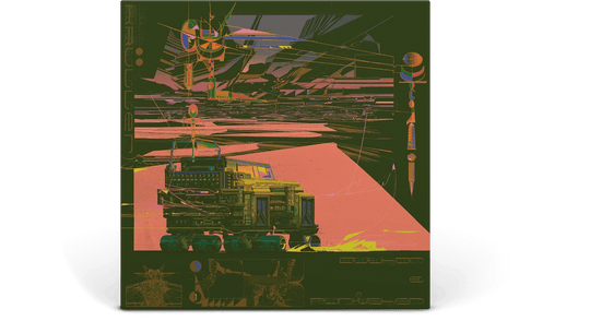 Author & Punisher : KRÜLLER (Hot Pink Viny/ Halloween Orange Split)