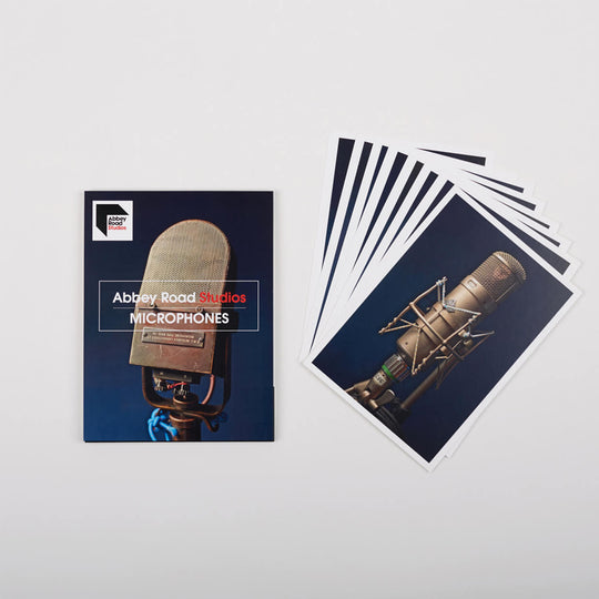 Abbey Road : Abbey Road Studios Microphones Postcard Set