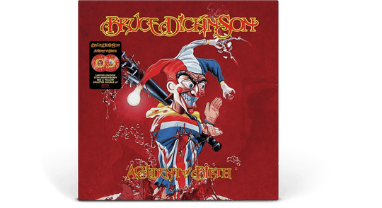 Bruce Dickinson : Accident of Birth (Ltd Red & Yellow Splatter Vinyl)