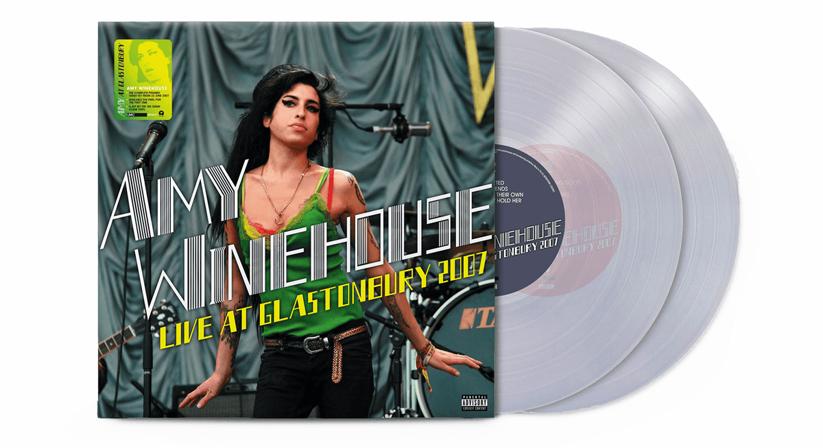 Vinyl - Amy Winehouse : Live At Glastonbury (Ltd Crystal Clear Vinyl) - The Record Hub