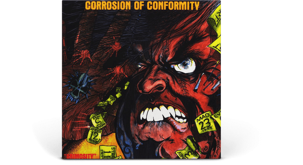 Vinyl - Corrosion of Conformity : Animosity (Yellow &amp; Orange Marbled Vinyl) - The Record Hub