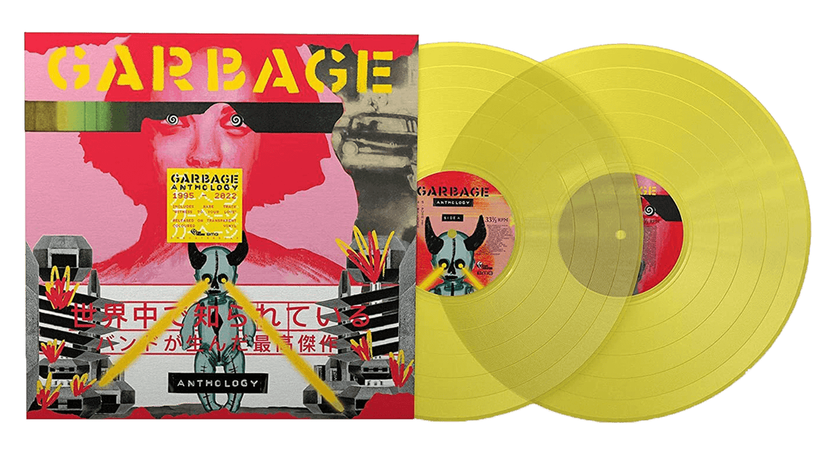 Vinyl - Garbage : Anthology (ClearYellow Vinyl) - The Record Hub