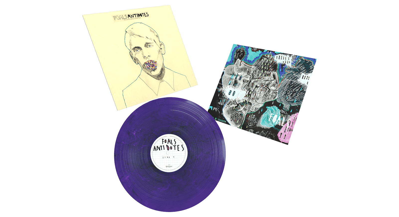 Vinyl - Foals : Antidotes (Splatter Vinyl) - The Record Hub