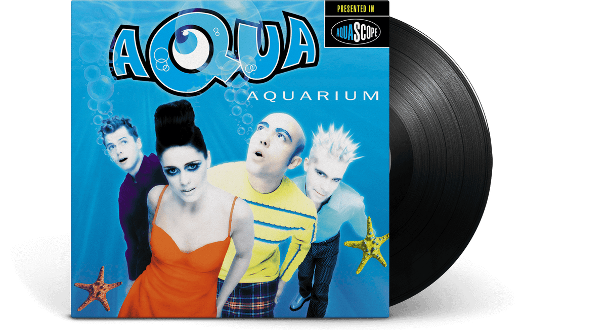 Vinyl - Aqua : Aquarium (25th Anniversary White Vinyl) - The Record Hub