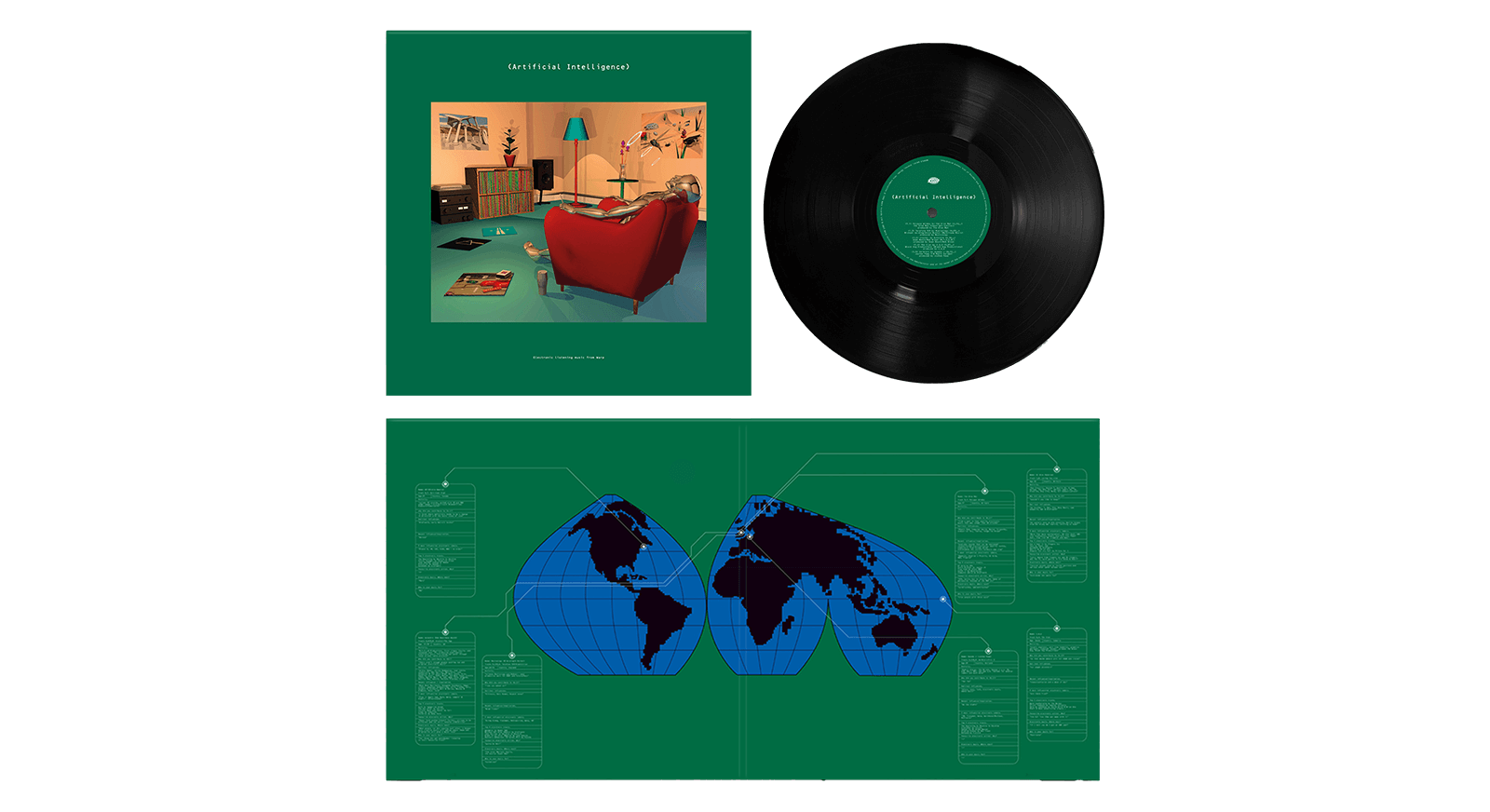 Vinyl - Various Artists : Artificial Intelligence - The Record Hub