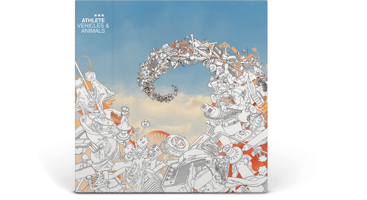 Vinyl - Athlete : Vehicles &amp; Animals - 20th Anniversary Deluxe Edition (180g Turquoise 2LP) - The Record Hub