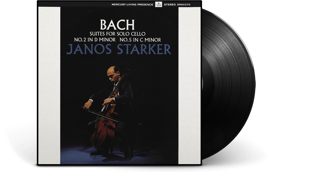 Vinyl - János Starker : Bach – Suites 2 &amp; 5 (Half-Speed Vinyl Reissue Series) - The Record Hub