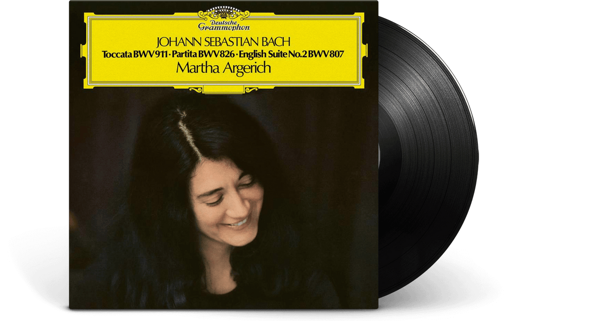 Vinyl - Martha Argerich : J.S. Bach: Toccata c-moll / Partita Nr. 2 / Englische Suite - The Record Hub