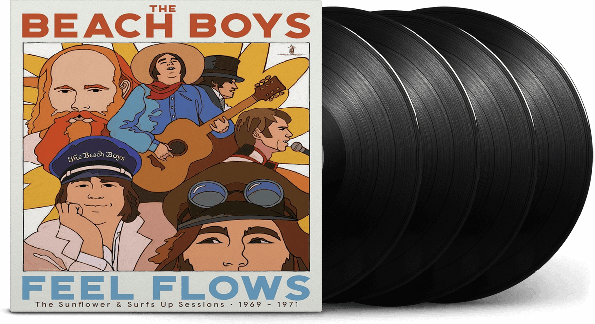 Vinyl - The Beach Boys : Feel Flows: The Sunflower &amp; Surf’s Up Sessions 1969-1971 (Ltd 4LP) - The Record Hub
