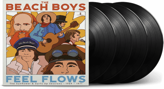 The Beach Boys : Feel Flows: The Sunflower & Surf’s Up Sessions 1969-1971 (Ltd 4LP)