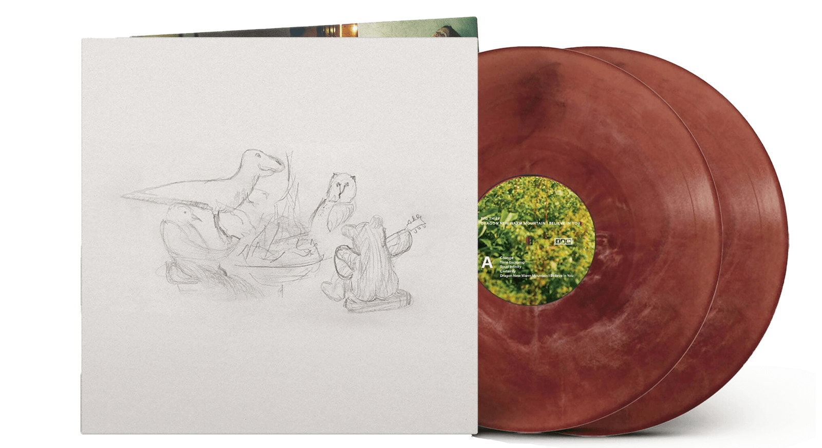 Vinyl - Big Thief : Dragon New Warm Mountain I Believe In You (Ltd Eco Coloured Vinyl) - The Record Hub