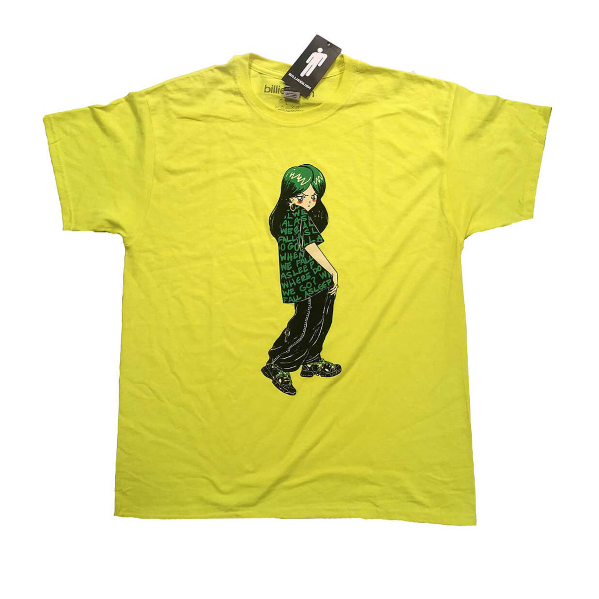 Vinyl - Billie Eilish : Anime Billie - T-Shirt - The Record Hub