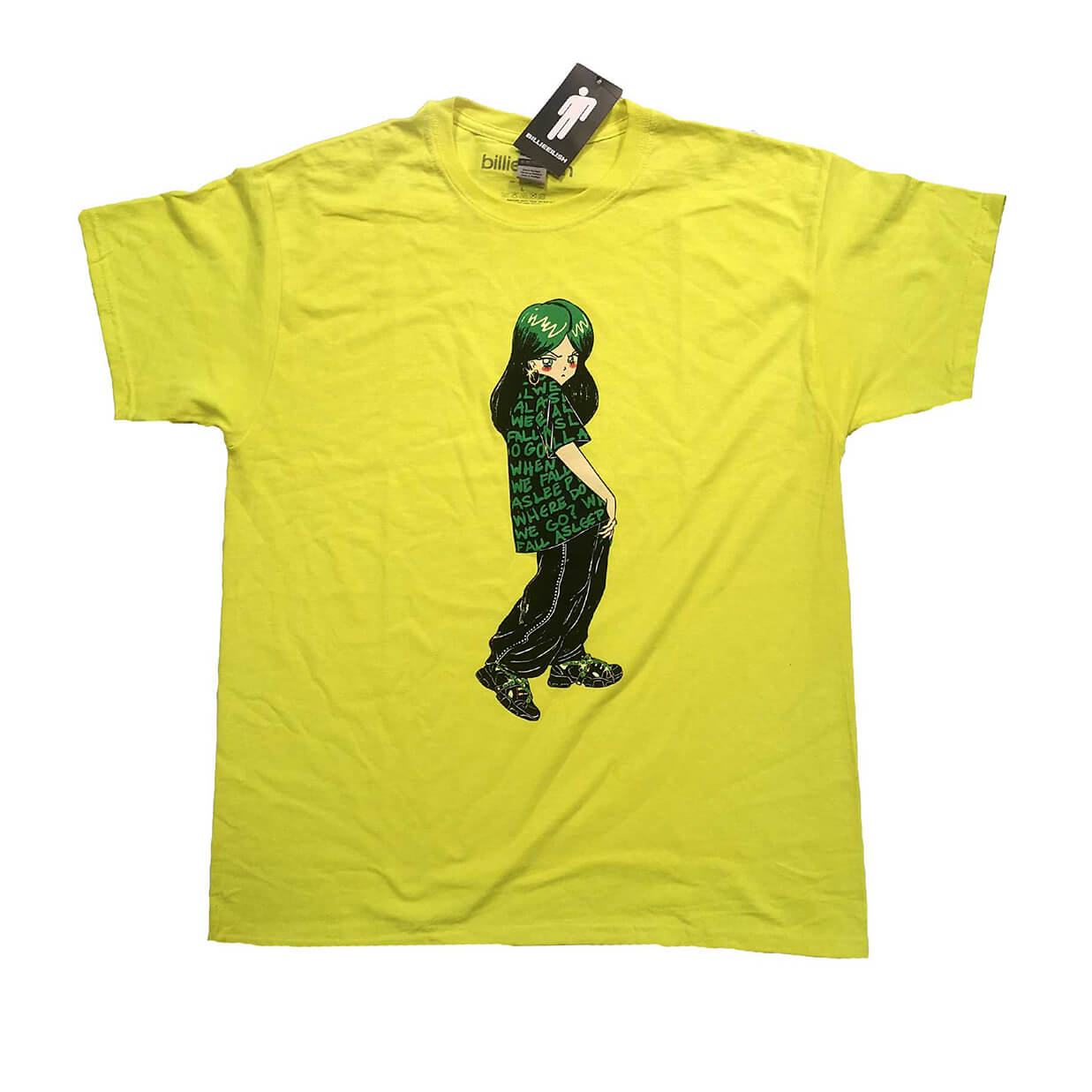 Billie Eilish Anime Billie T Shirt The Record Hub