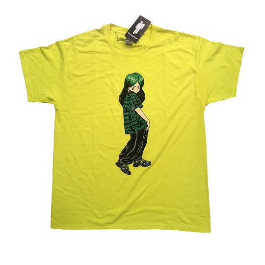 Billie Eilish : Anime Billie - T-Shirt