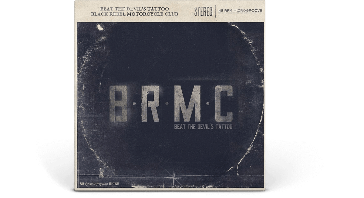 Vinyl - Black Rebel Motorcycle Club : Beat The Devil&#39;s Tattoo (Milky Clear Vinyl w/ Black Splatter) (LRS 2021) - The Record Hub