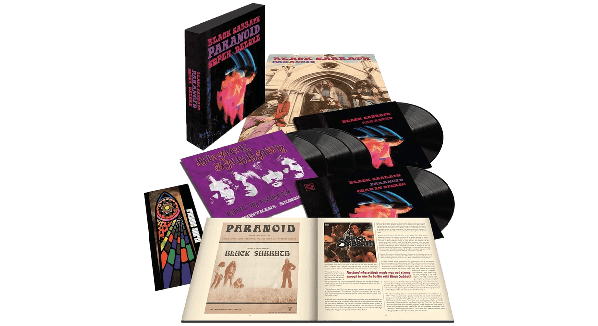 Vinyl - Black Sabbath : Paranoid (5LP Super Deluxe Edition) - The Record Hub