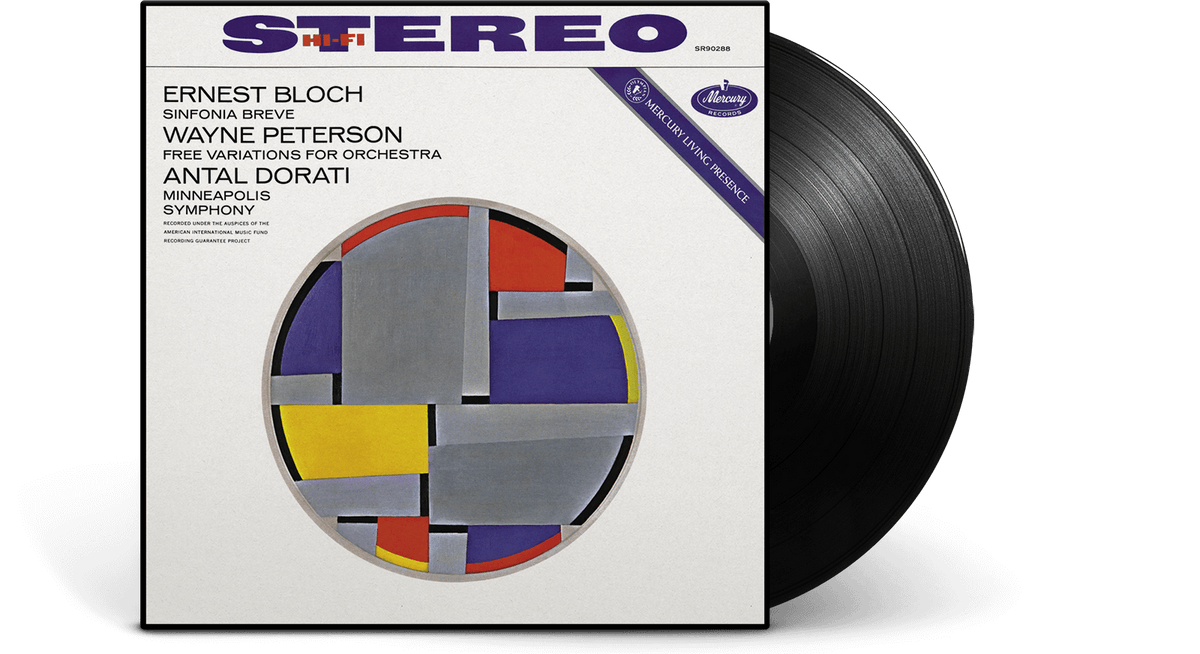 Vinyl - Minneapolis Symphony Orchestra, Antal Dorati : Bloch - Sinfonia Breve, Wayne Peterson - &quot;Free Variations&quot; (Half-Speed Vinyl Reissue Series) - The Record Hub