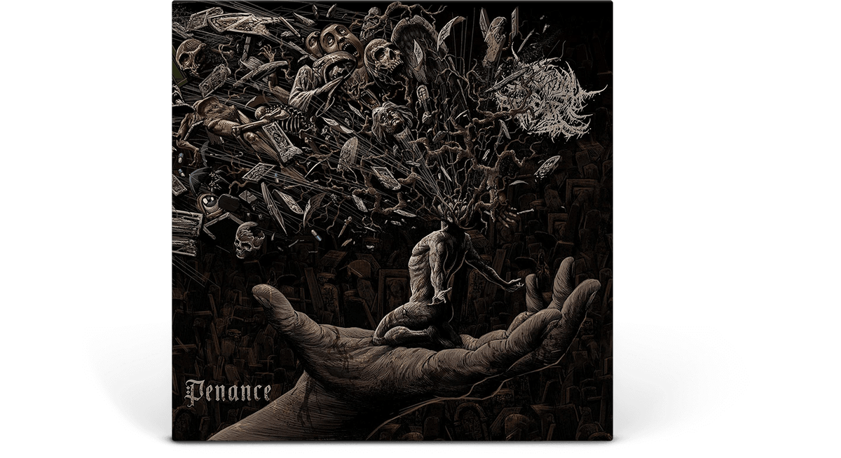 Vinyl - Bound in Fear : Penance  (Ltd Gatefold  w/ Marble Grey &amp; Black Vinyl) - The Record Hub