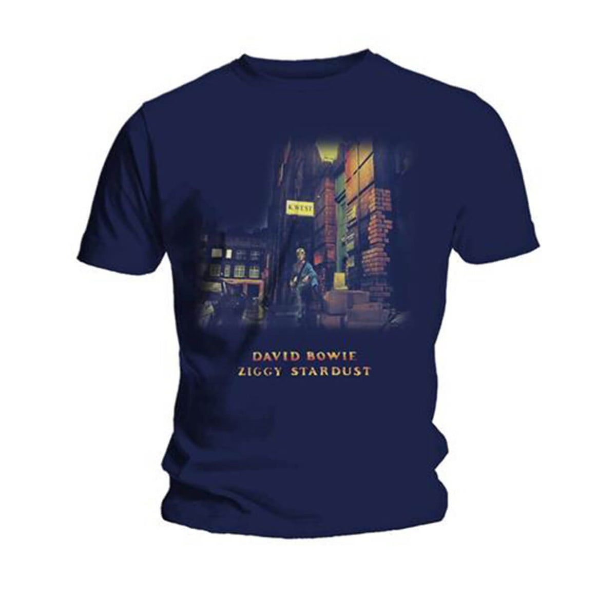 Vinyl - David Bowie : Ziggy Stardust - T-Shirt - The Record Hub