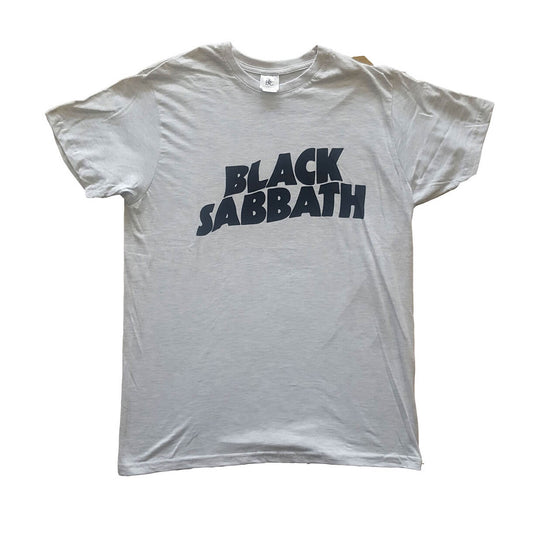 Black Sabbath : Wavy Logo - T-Shirt