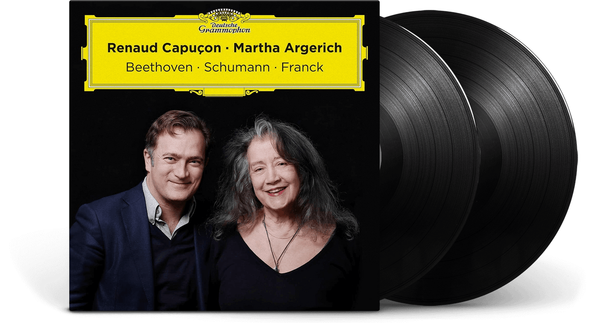 Vinyl - Renaud Capucon &amp; Martha Argerich : Beethoven, Schumann, Franck - The Record Hub