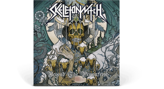 Skeletonwitch : Beyond the Permafrost (Clear Yellow Vinyl w Winterwind & Black Splatter)