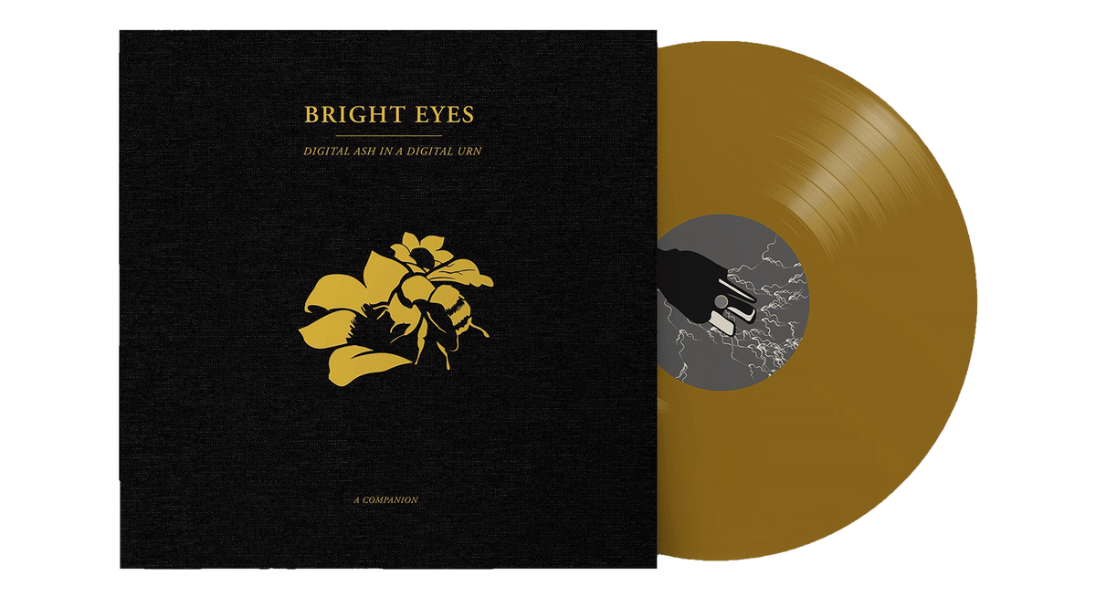 Vinyl - Bright Eyes : Digital Ash in a Digital Urn: A Companion (Opaque Gold Vinyl) - The Record Hub