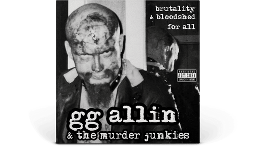 GG Allin & The Murder Junkies : Brutality And Bloodshed For All (Clear Red Vinyl)