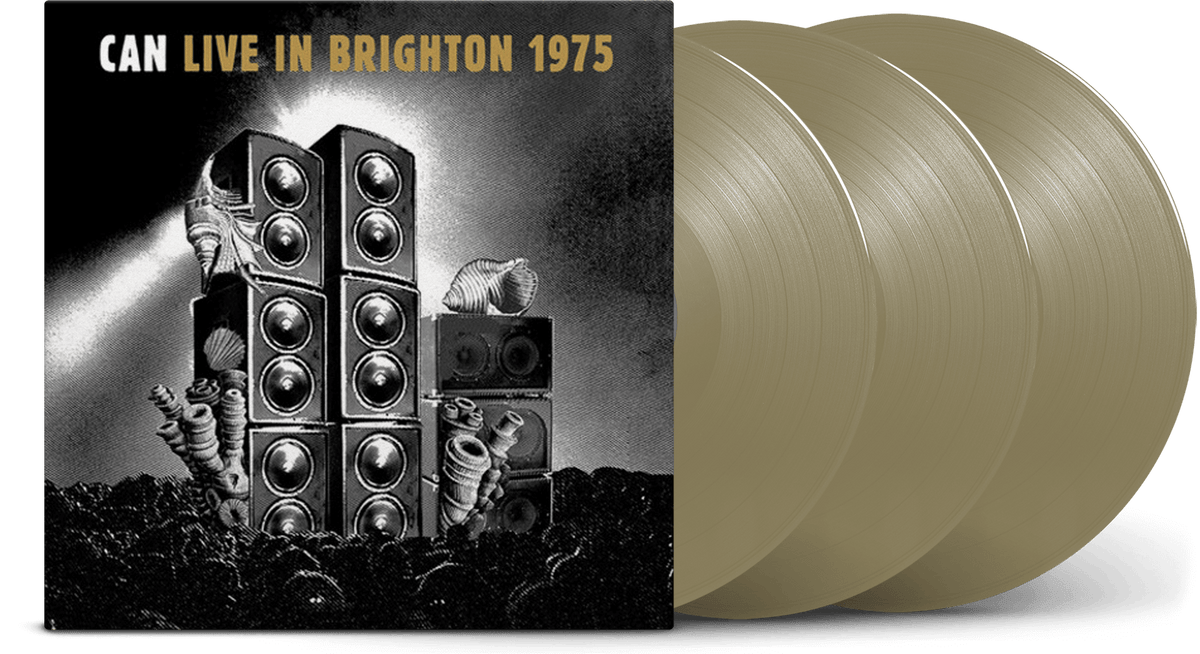 Vinyl - CAN : Live In Brighton 1975 (Ltd Gold Vinyl) - The Record Hub