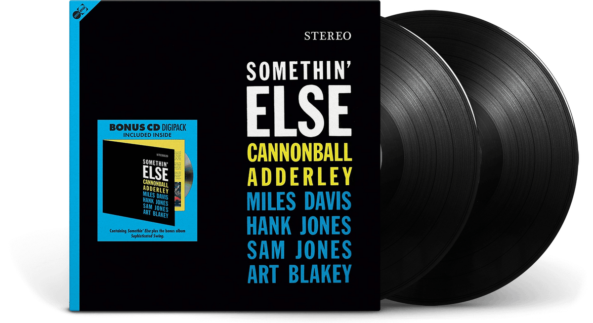 Vinyl - Cannonball Adderley : Somethin&#39; Else [with bonus CD] - The Record Hub