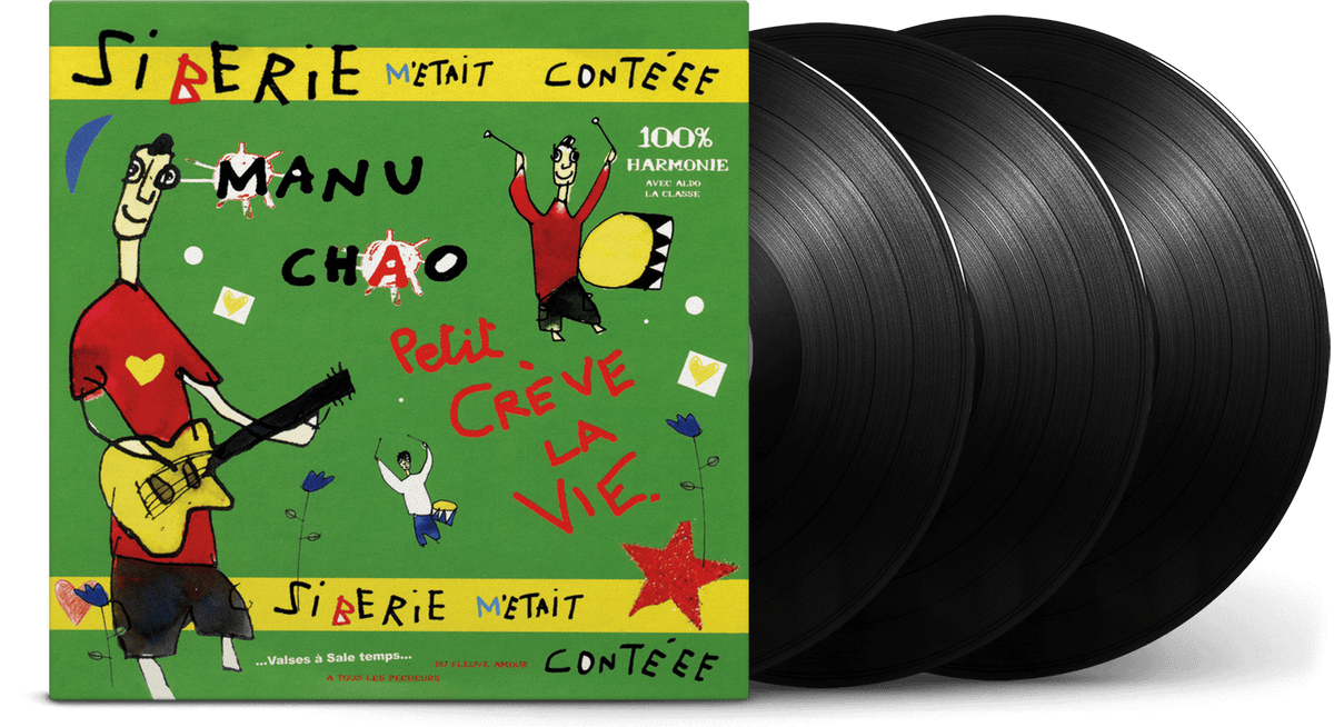 Vinyl - Manu Chao : Sibérie m&#39;était contée - The Record Hub