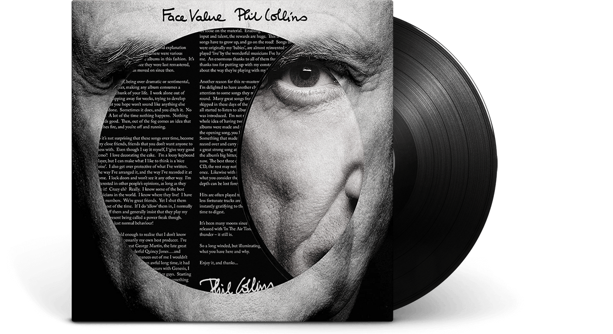 Vinyl - Phil Collins : Face Value - The Record Hub