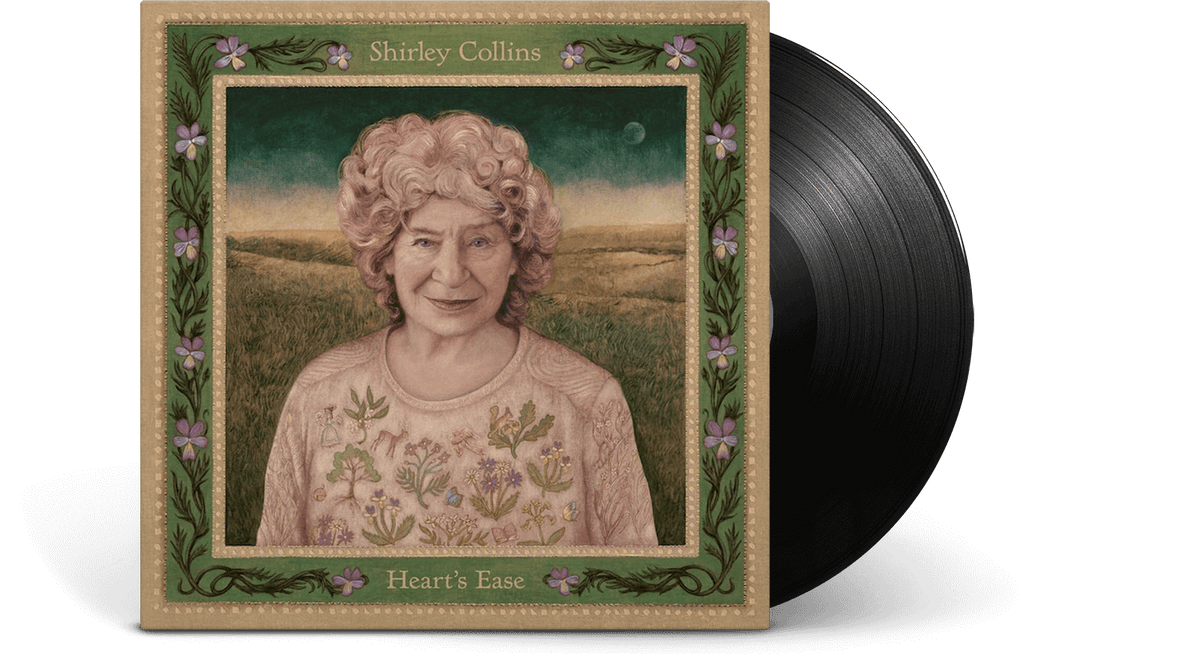 Vinyl - Shirley Collins : Heart&#39;s Ease (Deluxe Sleeve) - The Record Hub