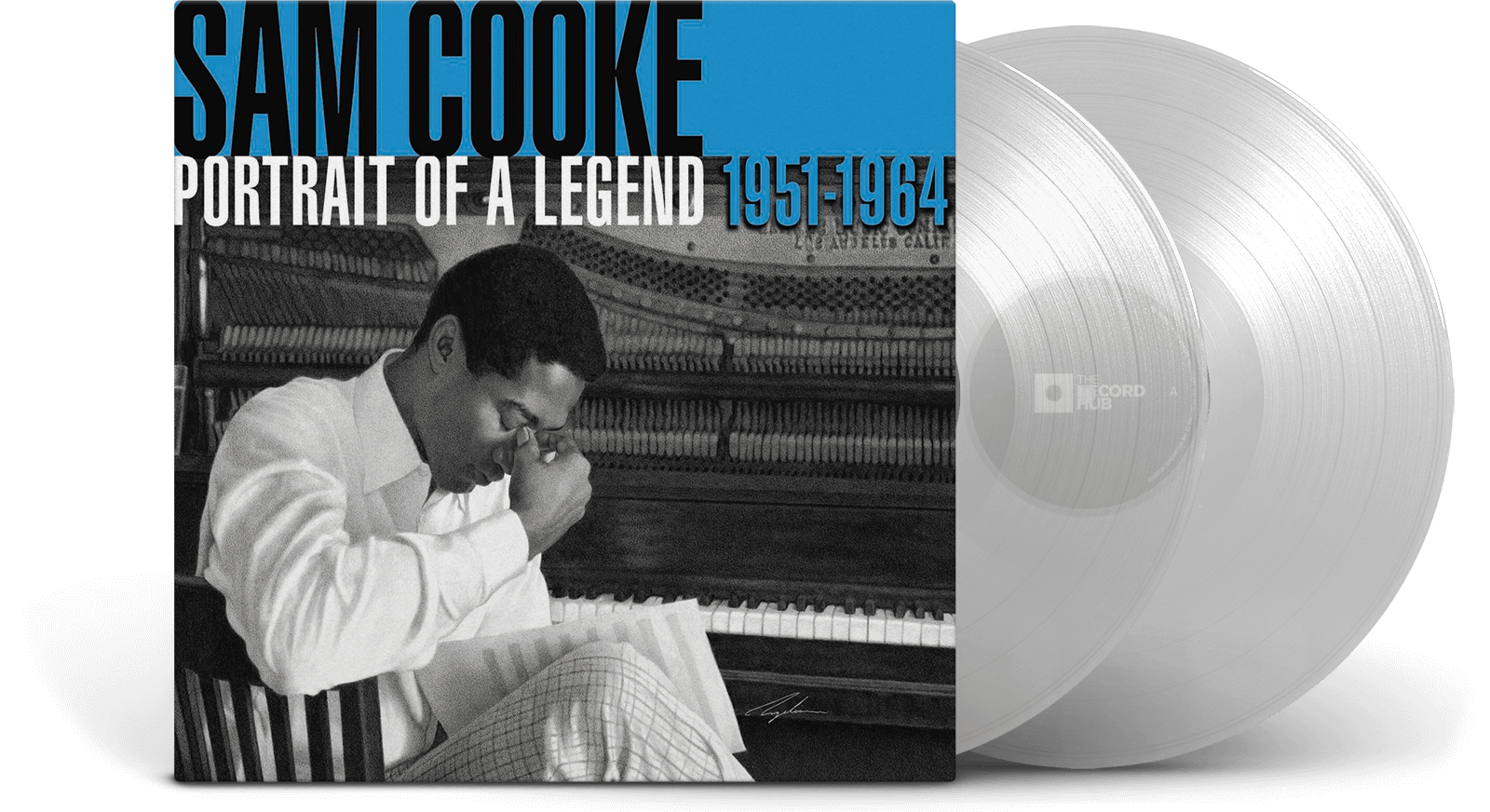 Vinyl - Sam Cooke : Portrait Of A Legend (Clear Coloured Vinyl) - The Record Hub