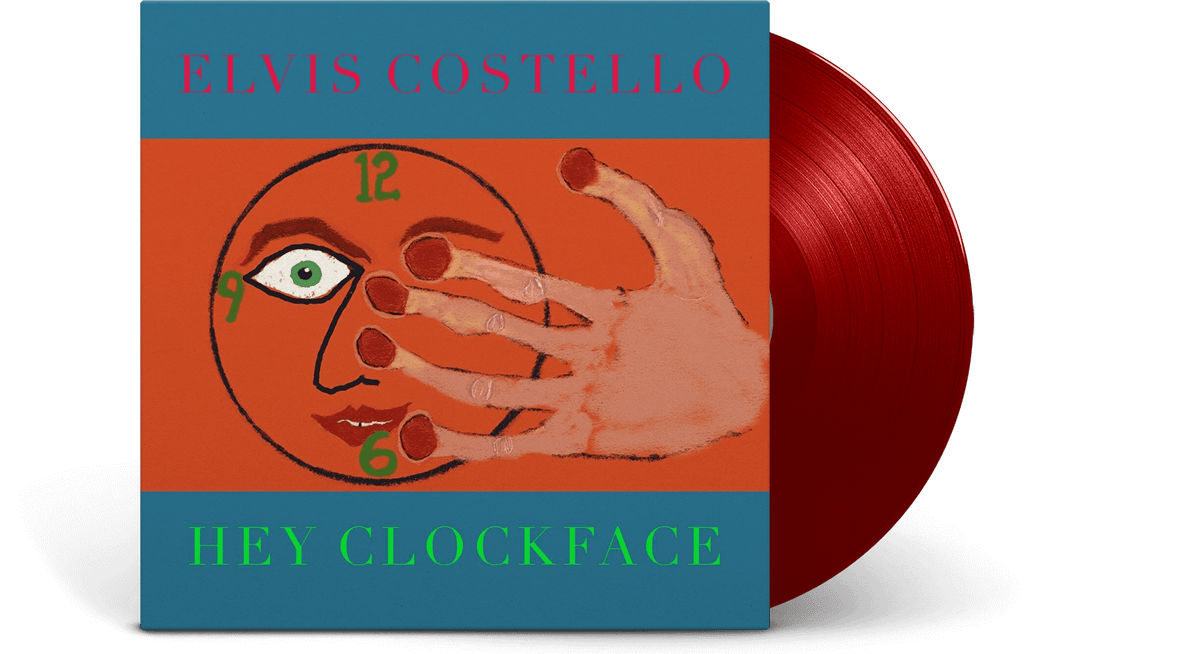 Vinyl - Elvis Costello : Hey Clockface (Ltd Red Vinyl) - The Record Hub